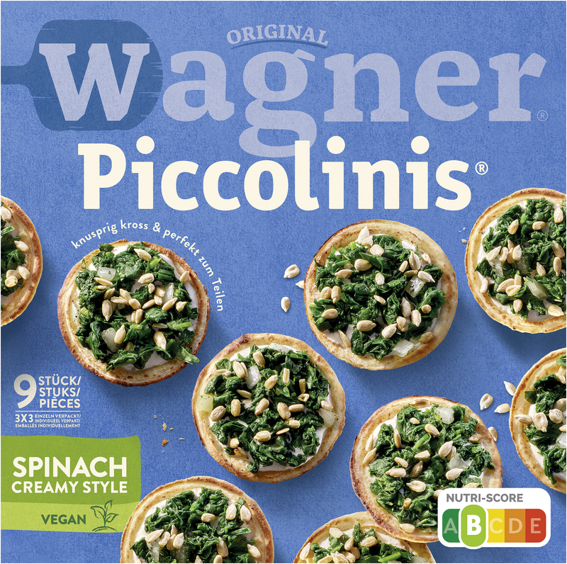 Wagner Piccolinis Spinach Creamy Style 9x30g_1