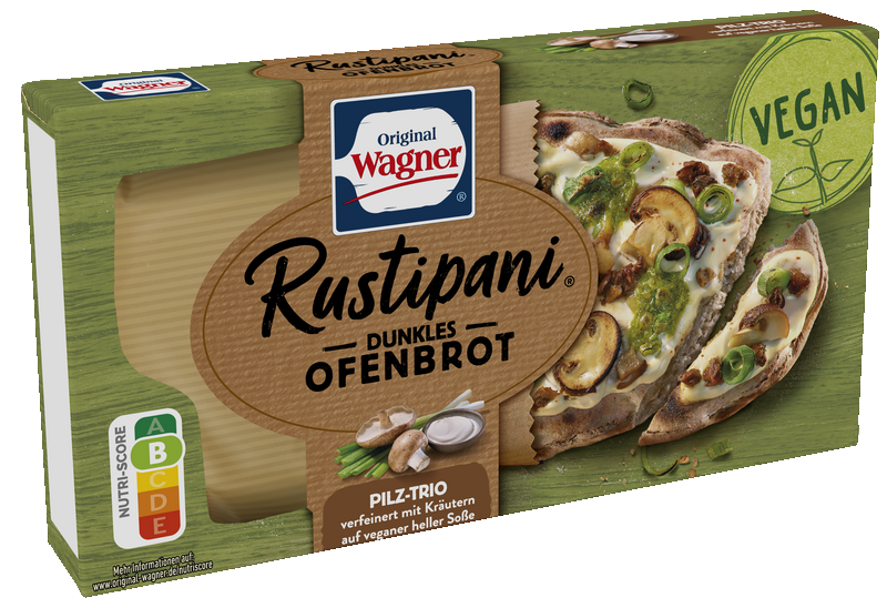 Wagner Rustipani dunkles Ofenbrot "Pilz Trio"_0