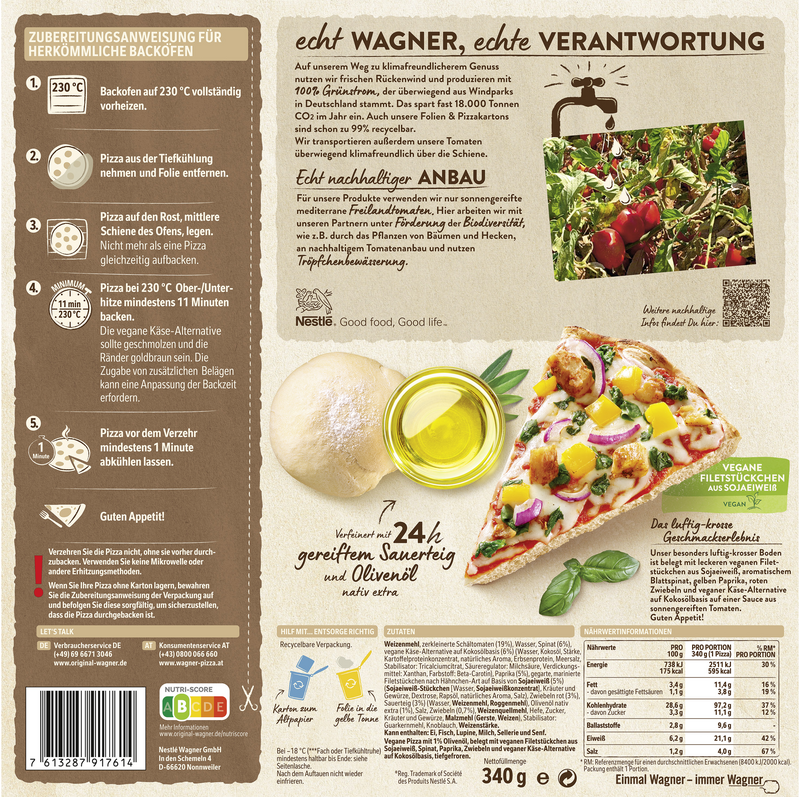 Wagner Pizza Die Backfrische Vegane Filetstückchen_2 Wagner Pizza Die Backfrische Vegane Filetstückchen_2
