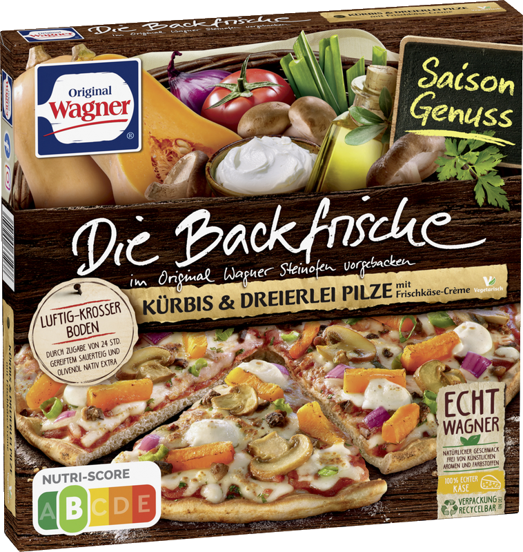 Wagner Pizza Die Backfrische Kürbis & Dreierlei Pilze_0