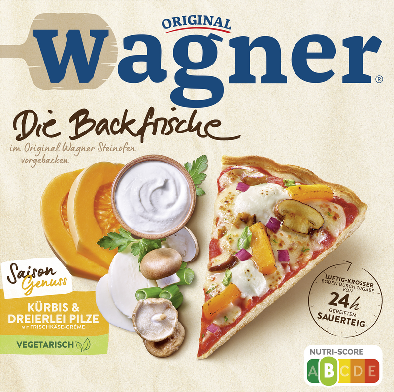 Wagner Pizza Die Backfrische Kürbis & Dreierlei Pilze_1