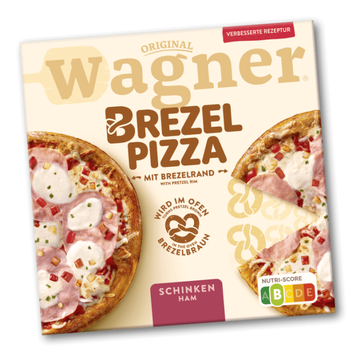 BREZEL PIZZA Schinken