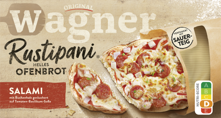 Wagner Rustipani Ofenbrot Salami