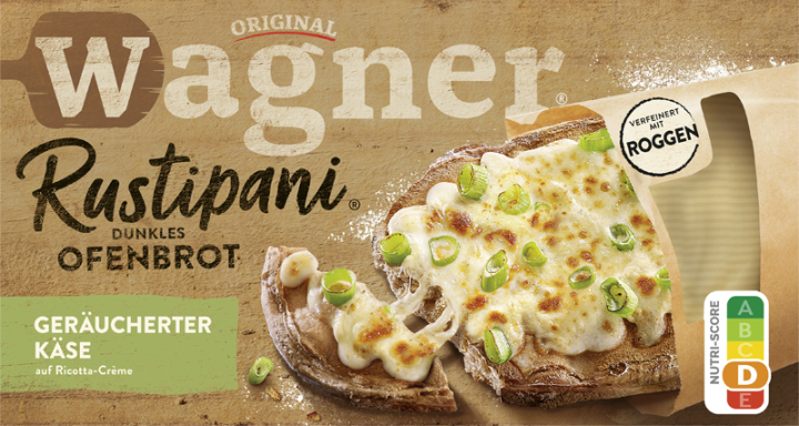 Wagner Rustipani Ofenbrot Geräucherter Käse