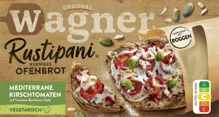 Wagner Kerniges Ofenbrot Mediterrane Kirschtomaten