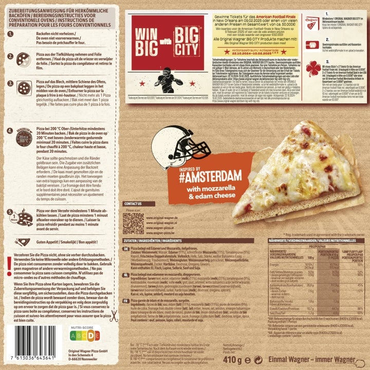 Wagner BIG CITY Pizza Amsterdam