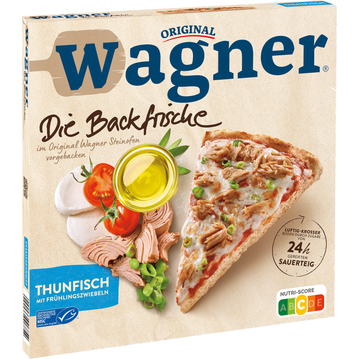 Wagner Pizza Die Backfrische Thunfisch