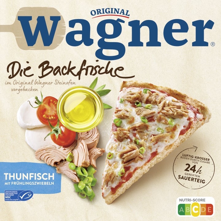 Wagner Pizza Die Backfrische Thunfisch