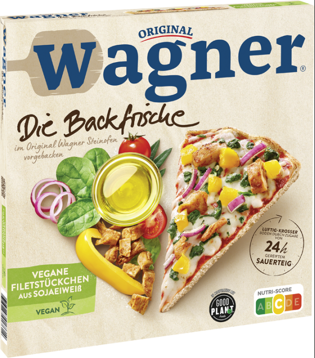 Wagner Pizza Die Backfrische Vegane Filetstückchen