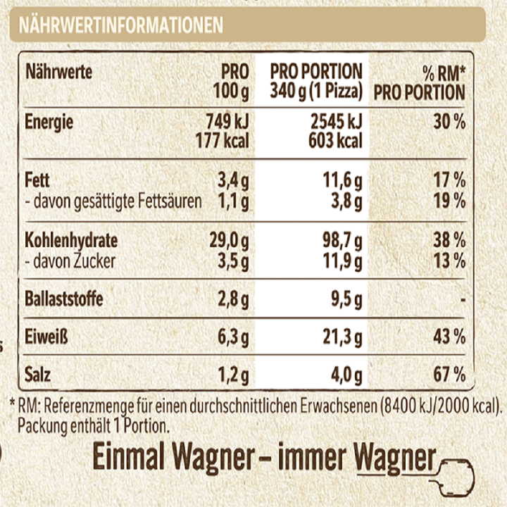 Wagner Pizza Die Backfrische Vegane Filetstückchen