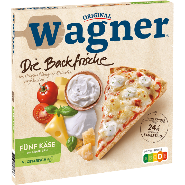 Die Backfrische Fünf Käse