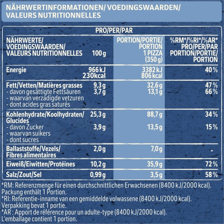 Wagner Pizza Original Steinofen Mozzarella