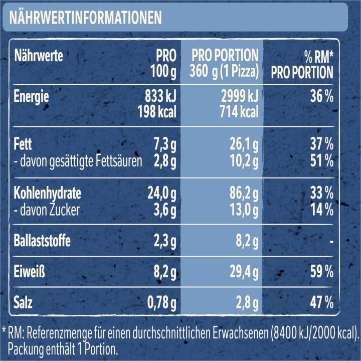 Wagner Pizza Original Steinofen Spinat