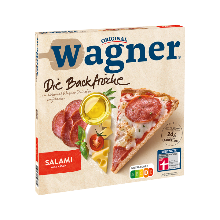 Wagner Pizza Die Backfrische Salami