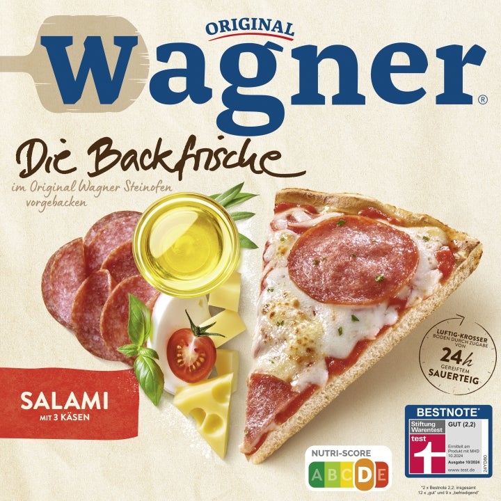 Wagner Pizza Die Backfrische Salami