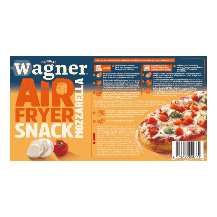 Wagner Air fryer Snack Mozzarella