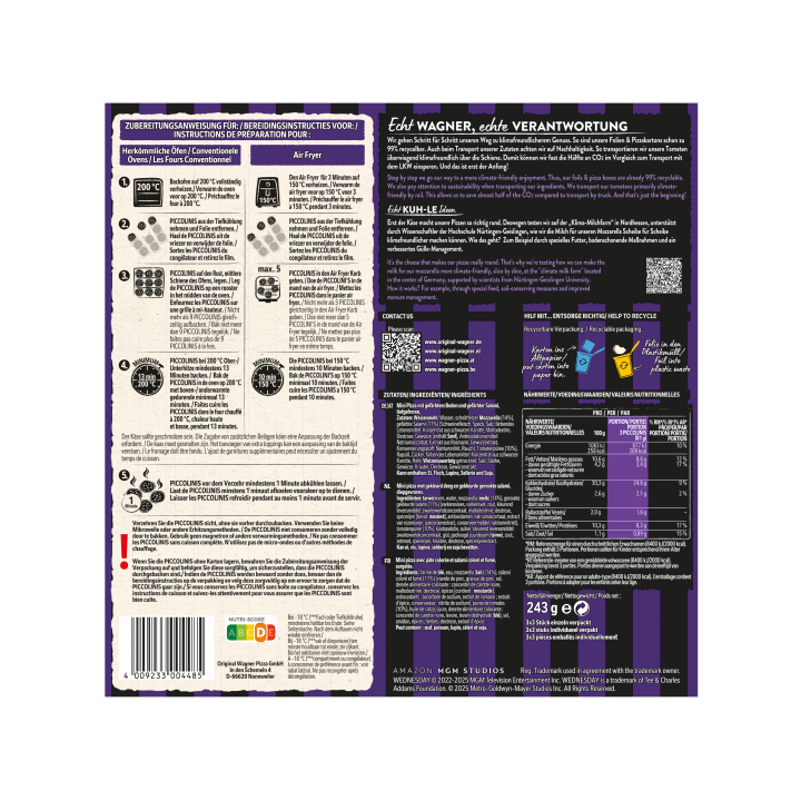 Wagner Piccolinis® Wednesday Dark Salami