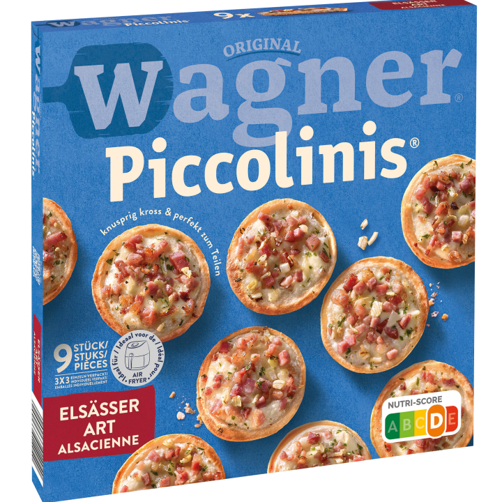 Wagner Pizza Original Piccolinis Elsässer Art