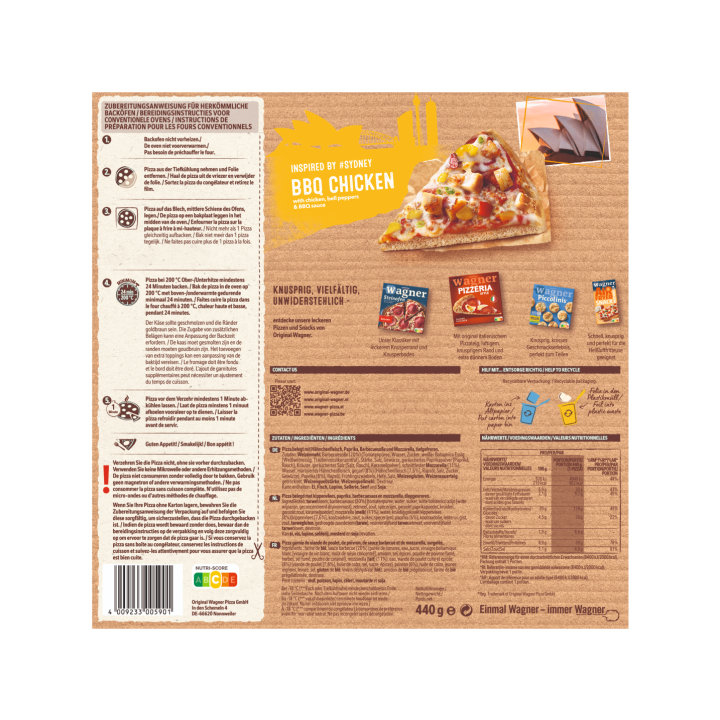 Wagner BIG CITYBBQ CHICKEN inspired by #Sydney