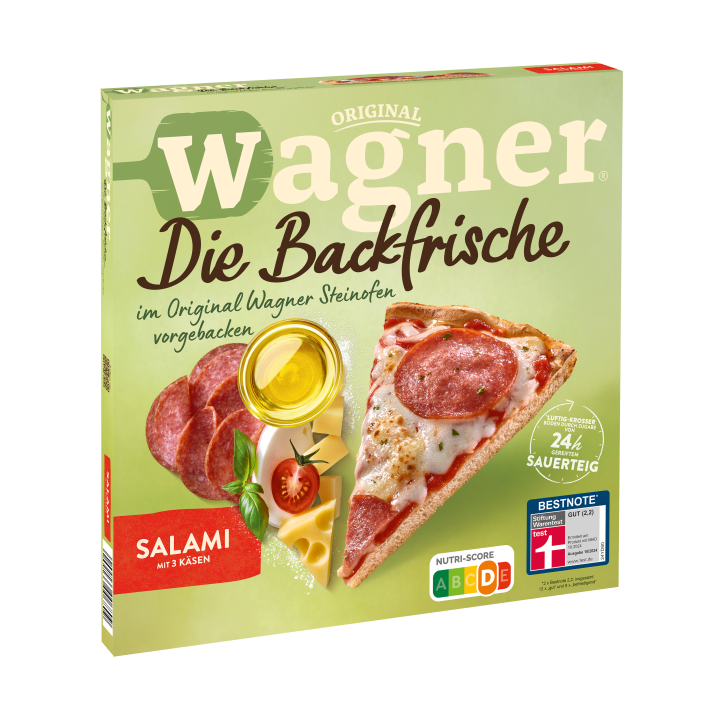 Wagner Pizza Die Backfrische Salami