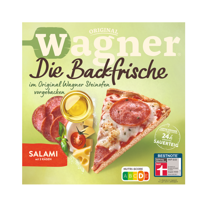 Wagner Pizza Die Backfrische Salami