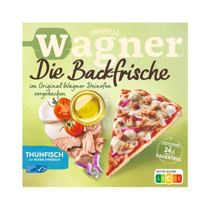 Wagner Pizza Die Backfrische Thunfisch
