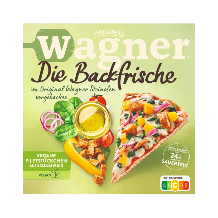 Wagner Pizza Die Backfrische Vegane Filetstückchen