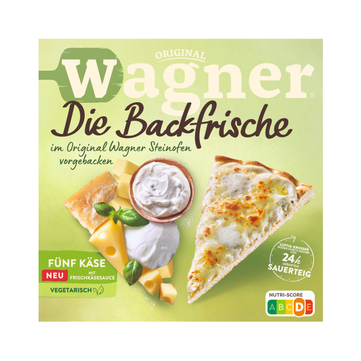 Die Backfrische Fünf Käse