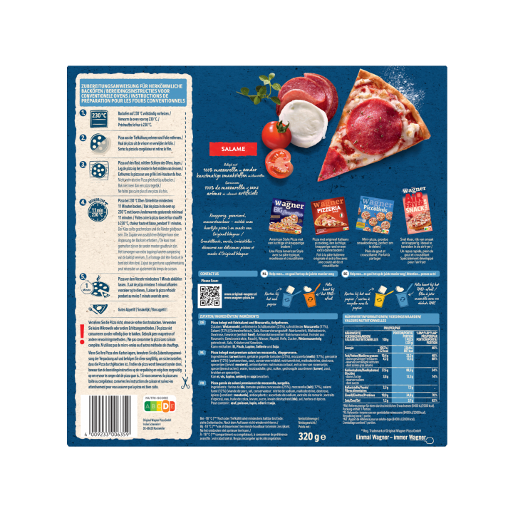WAG Pizza Fina Salame