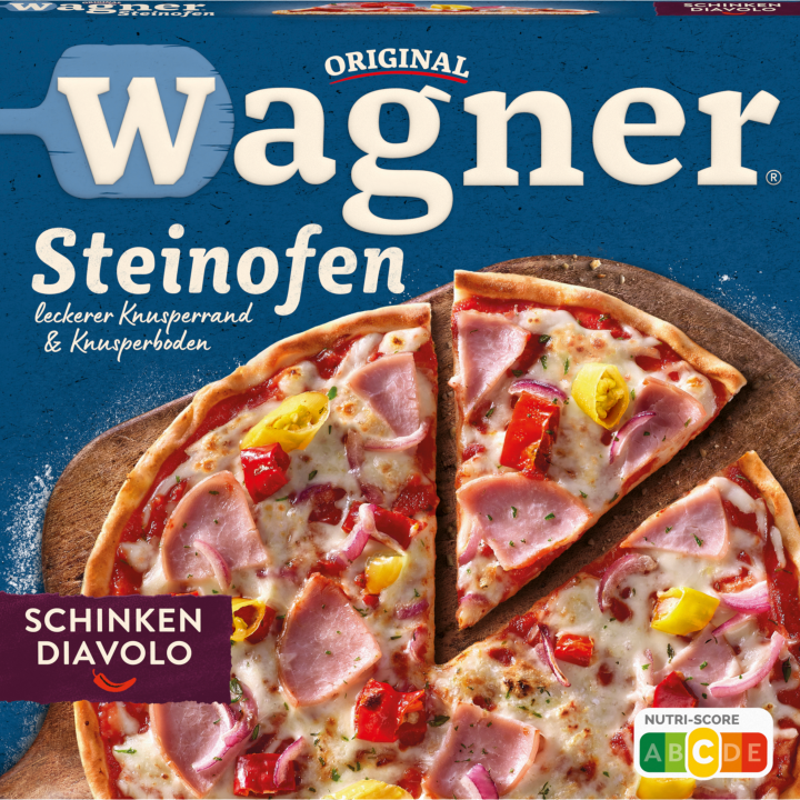 Wagner Pizza Original Steinofen Schinken Diavolo