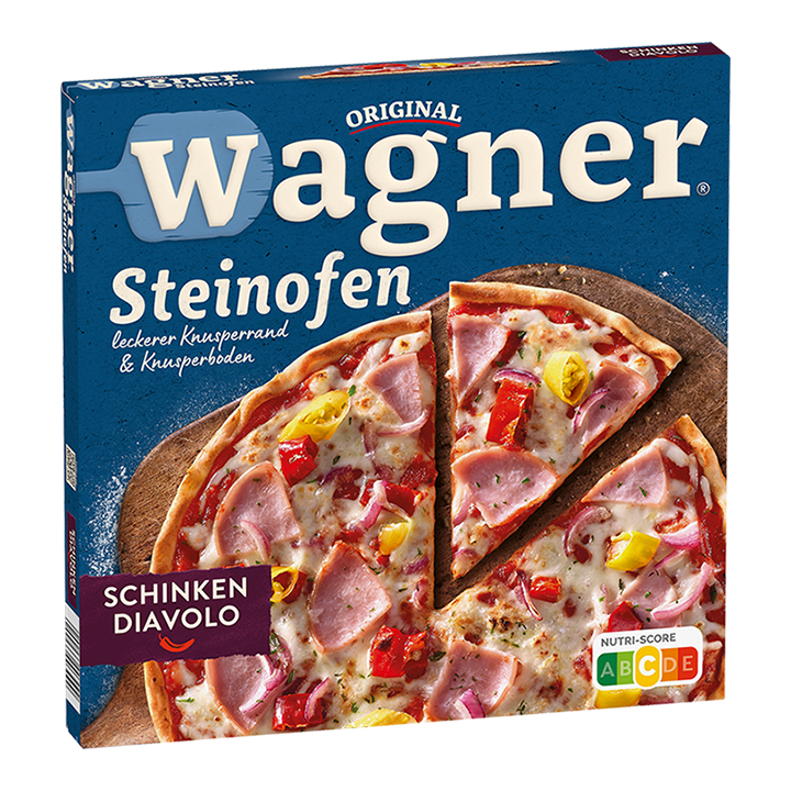 Wagner Pizza Original Steinofen Schinken Diavolo