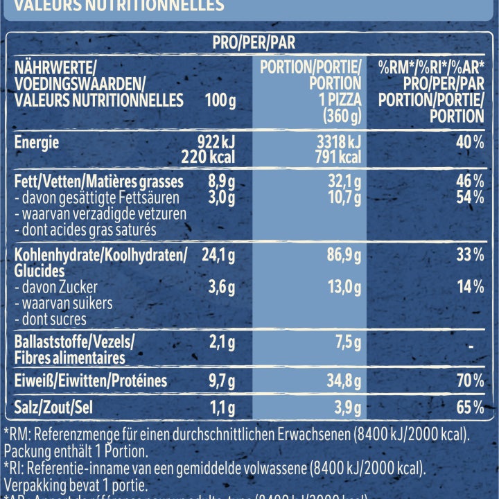 WAGNER Pizza Fina Tonno