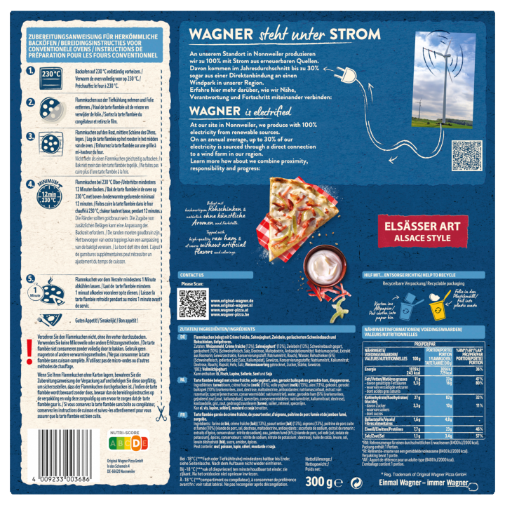 WAG_STO Flammkuchen Elsässer Art
