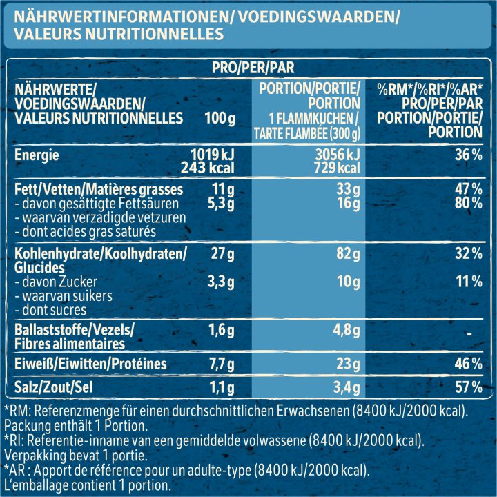WAG_STO Flammkuchen Elsässer Art