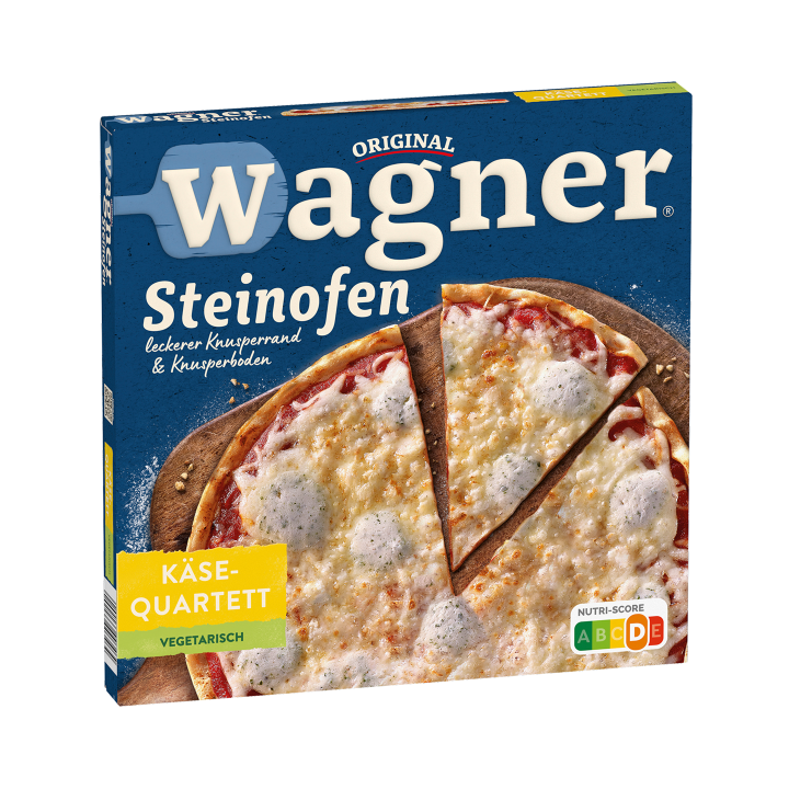 Original Wagner Steinofen Pizza Käse Quartett