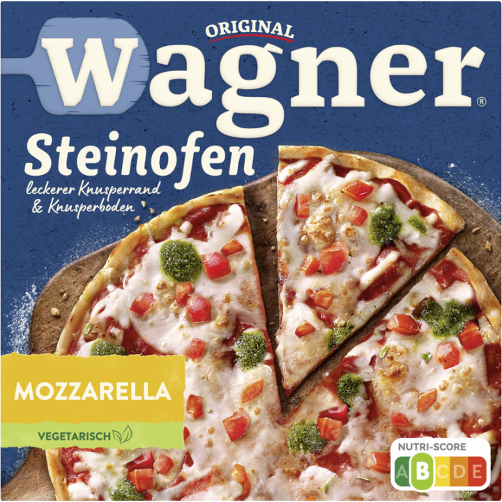 Wie lange muss eine Wagner Pizza in den Ofen?