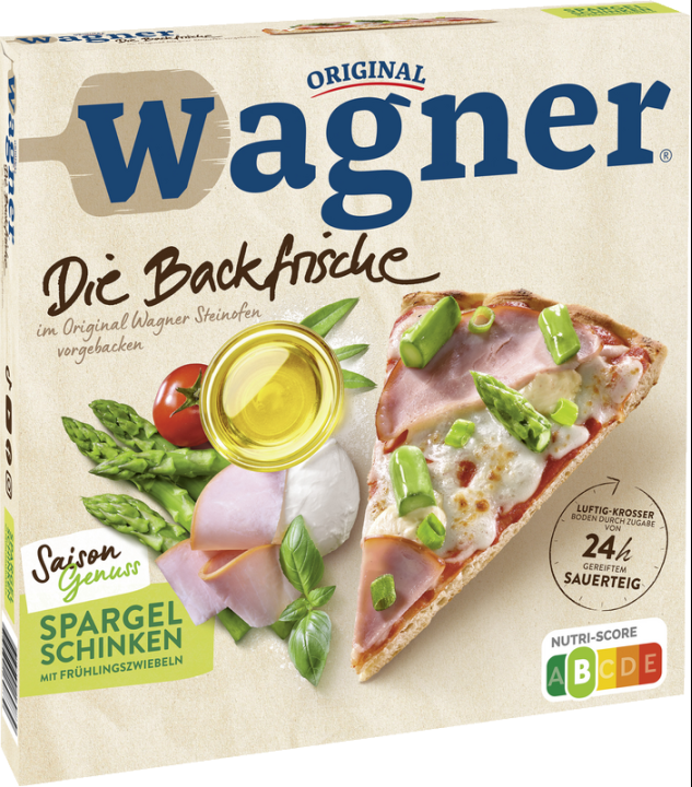 Wagner Pizza Die Backfrische Spargel Schinken_0