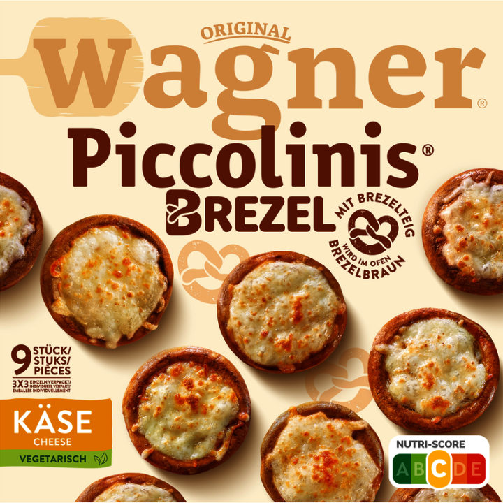 WAGNER Piccolinis Brezel Käse (9x26g)_1