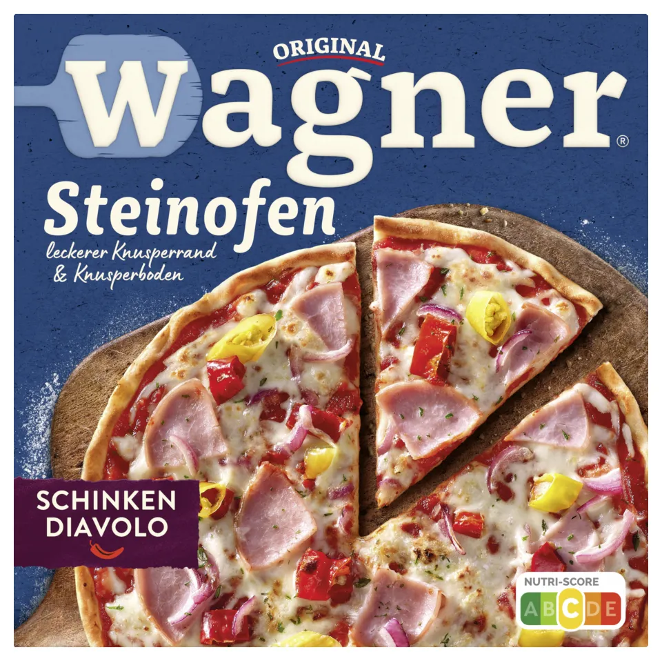 STEINOFEN Pizza Schinken Diavolo