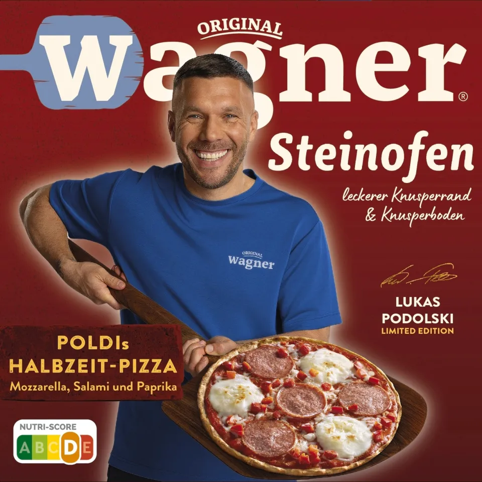 WAG STEINOFEN POLDIs HALBZEIT-PIZZA 320g