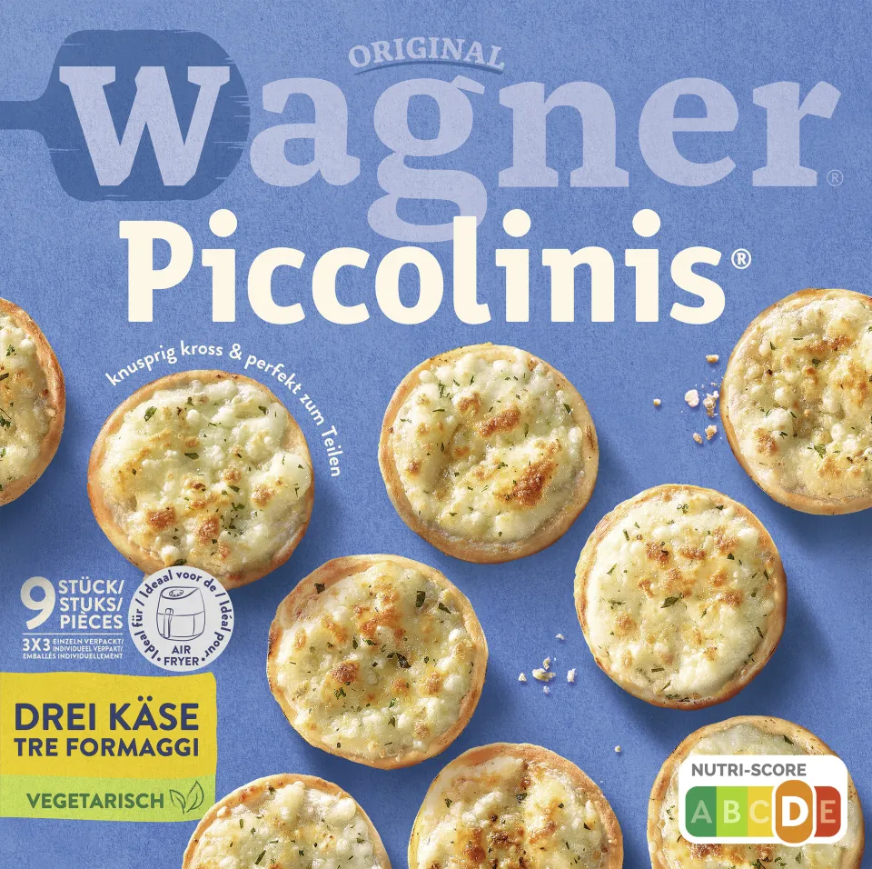 PICCOLINIS Drei Käse 9er