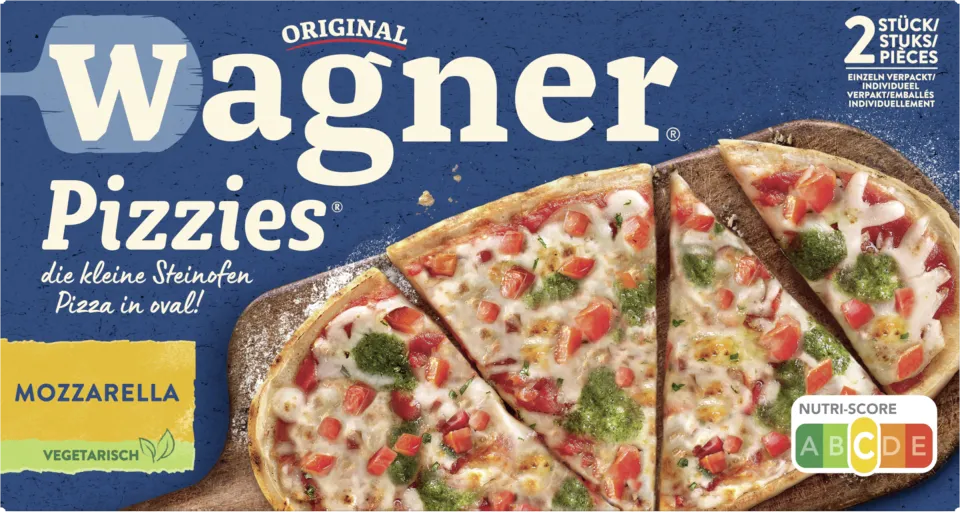 PIZZIES Mozzarella 2x150g