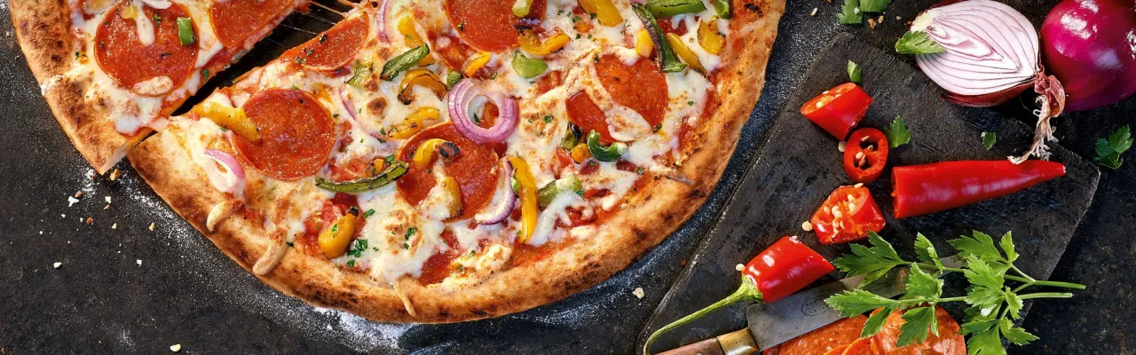 Tiefkühlpizza