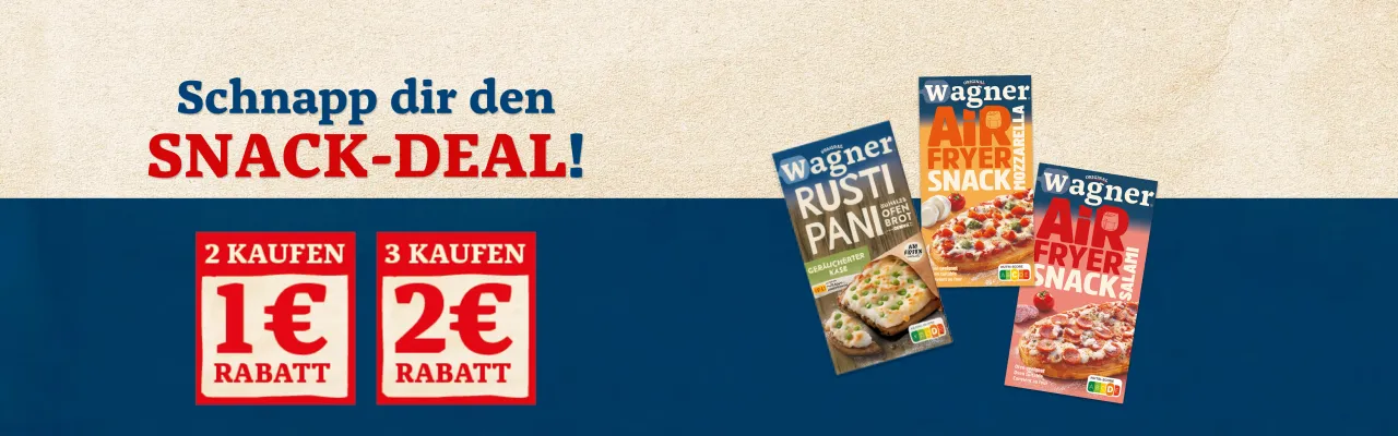 Schnapp dir den snack-deal!