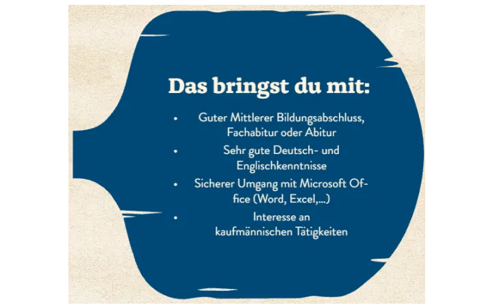 Das bringst du mit industriekaufmann