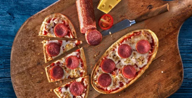 Tiefkühlpizza für den kleinen Hunger