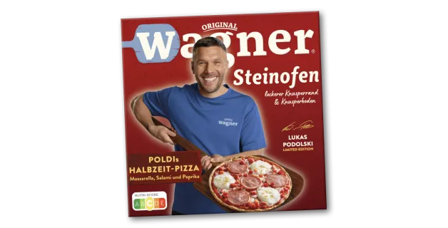 Original Wagner Steinofen POLDIs HALBZEIT-PIZZA